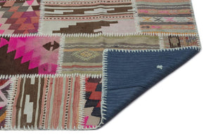 Apex Kilim Patchwork Unique Naturel 24757 080 cm X 300 cm