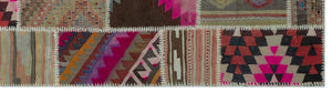 Apex Kilim Patchwork Unique Naturel 24757 080 cm X 300 cm