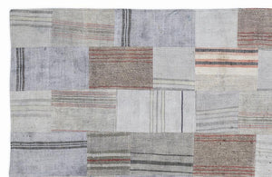 Apex Kilim Patchwork Unique Striped 1061 160 cm X 230 cm