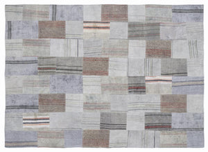 Apex Kilim Patchwork Unique Striped 1061 160 cm X 230 cm