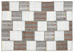 Apex Kilim Patchwork Unique Striped 1473 199 cm X 288 cm