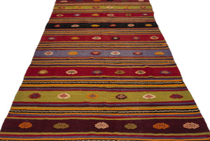 Apex Kilim Striped 0876 153 cm X 323 cm