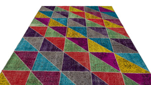 Apex Patchwork Unique Multi Naturel 20486 203 cm X 287 cm