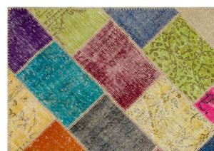 Apex Patchwork Unique Multi Naturel 22077 160 cm X 230 cm