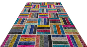 Apex Patchwork Unique Multi Naturel 31316 200 cm X 280 cm