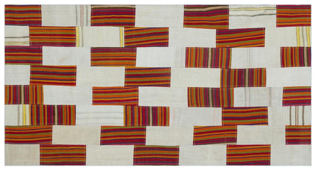 Apex Kilim Patchwork Unique Colors 22595 80 x 153 cm