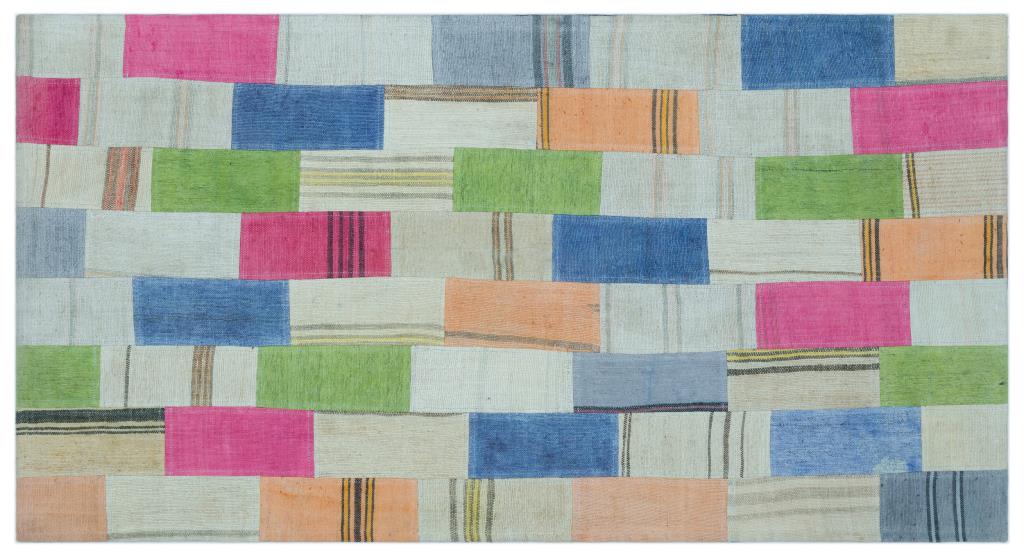 Apex Kilim Patchwork Unique Colours 24668 83 x 156 cm