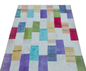 Apex Kilim Patchwork Unique Colours 24669 91 x 140 cm