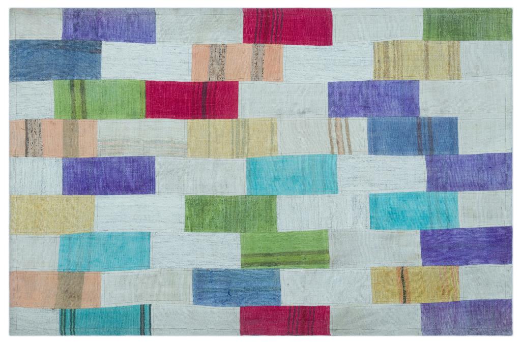 Apex Kilim Patchwork Unique Colors 24669 91 x 140 cm