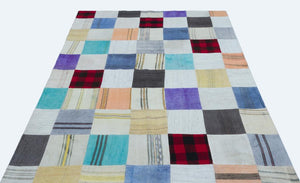 Apex Kilim Patchwork Unique Colours 25260 160 x 228 cm