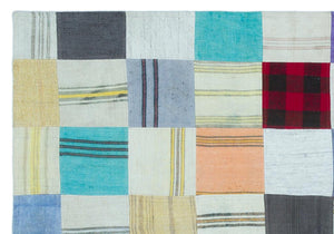 Apex Kilim Patchwork Unique Colours 25260 160 x 228 cm