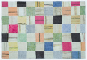 Apex Kilim Patchwork Unique Colours 25272 160 x 228 cm