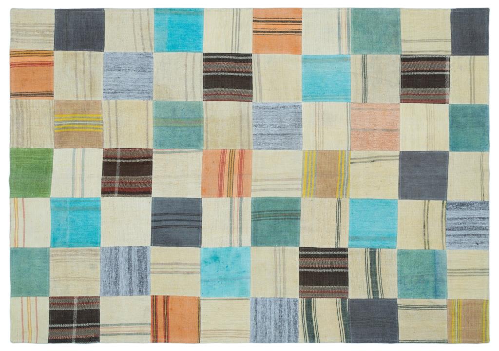 Apex Kilim Patchwork Unique Colours 25318 164 x 233 cm