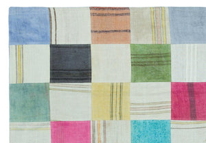 Apex Kilim Patchwork Unique Colours 25339 158 x 230 cm