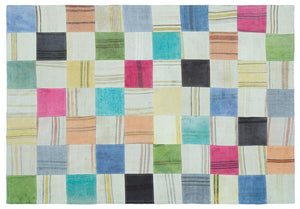 Apex Kilim Patchwork Unique Colours 25339 158 x 230 cm