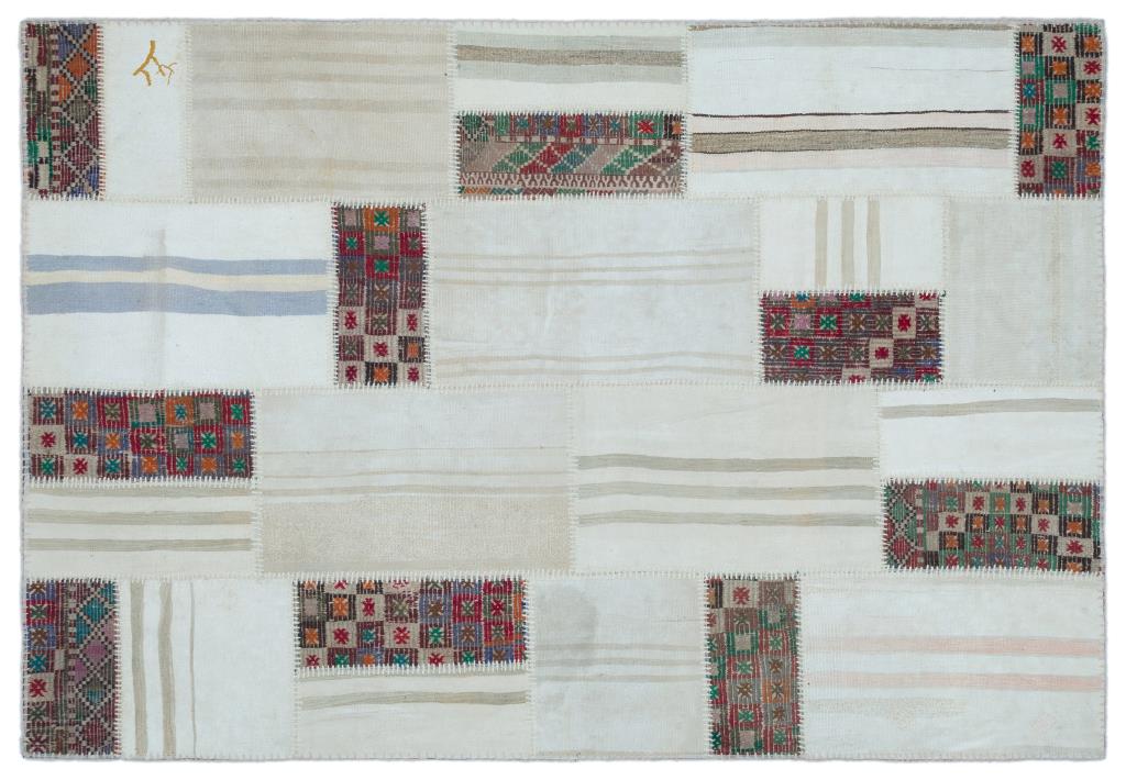 Apex Kilim Patchwork Unique Colors 25519 160 x 233 cm