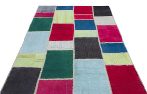 Apex Kilim Patchwork Unique Colours 25548 156 x 227 cm