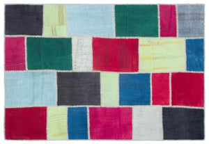 Apex Kilim Patchwork Unique Colours 25548 156 x 227 cm