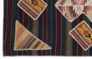 Apex Kilim Patchwork Unique Naturel 1117 160 x 230 cm