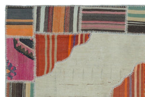 Apex Kilim Patchwork Unique Naturel 25118 120 x 181 cm