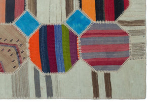 Apex Kilim Patchwork Unique Naturel 25121 120 x 176 cm