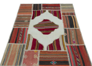 Apex Kilim Patchwork Unique Naturel 25158 120 x 176 cm