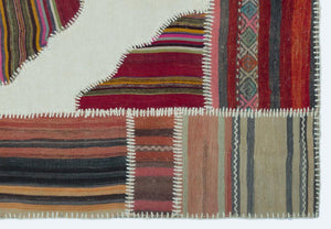 Apex Kilim Patchwork Unique Naturel 25158 120 x 176 cm