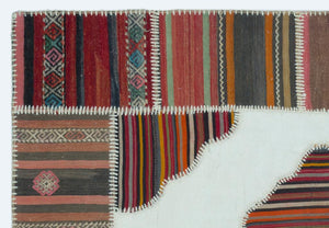 Apex Kilim Patchwork Unique Naturel 25160 127 x 184 cm