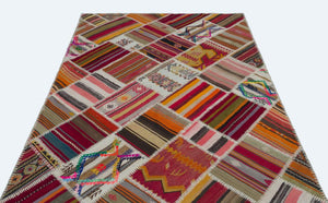 Apex Kilim Patchwork Unique Naturel 25264 160 x 235 cm