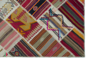 Apex Kilim Patchwork Unique Naturel 25264 160 x 235 cm