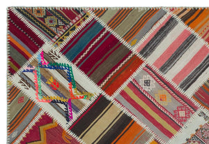 Apex Kilim Patchwork Unique Naturel 25264 160 x 235 cm