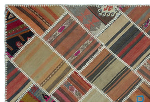 Apex Kilim Patchwork Unique Naturel 25266 160 x 236 cm