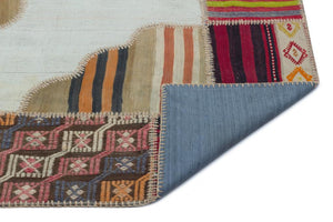 Apex Kilim Patchwork Unique Naturel 25285 160 x 227 cm