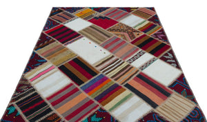 Apex Kilim Patchwork Unique Naturel 25307 160 x 226 cm