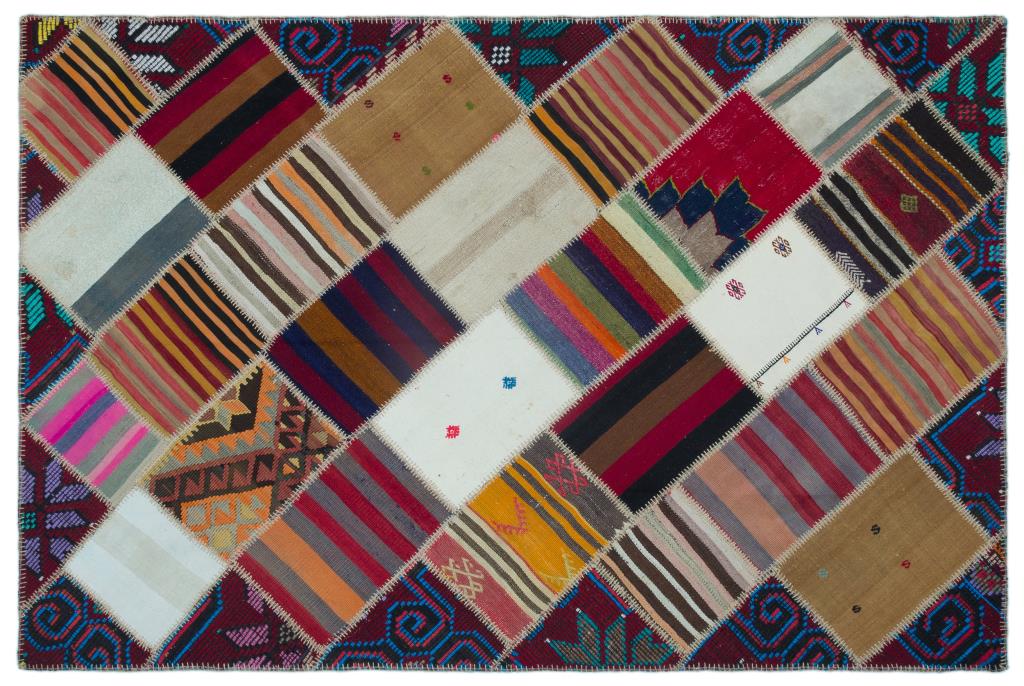 Apex Kilim Patchwork Unique Naturel 25310 157 x 237 cm