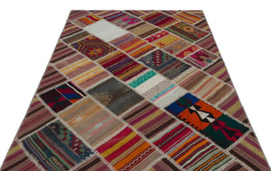 Apex Kilim Patchwork Unique Naturel 25313 155 x 238 cm