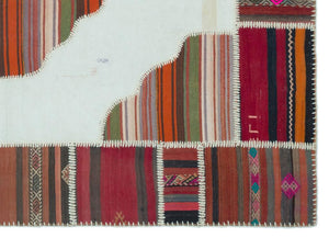 Apex Kilim Patchwork Unique Naturel 25335 162 x 227 cm