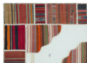 Apex Kilim Patchwork Unique Naturel 25335 162 x 227 cm