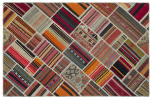 Apex Kilim Patchwork Unique Naturel 25338 157 x 240 cm