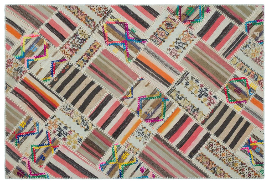 Apex Kilim Patchwork Unique Naturel 25352 160 x 234 cm