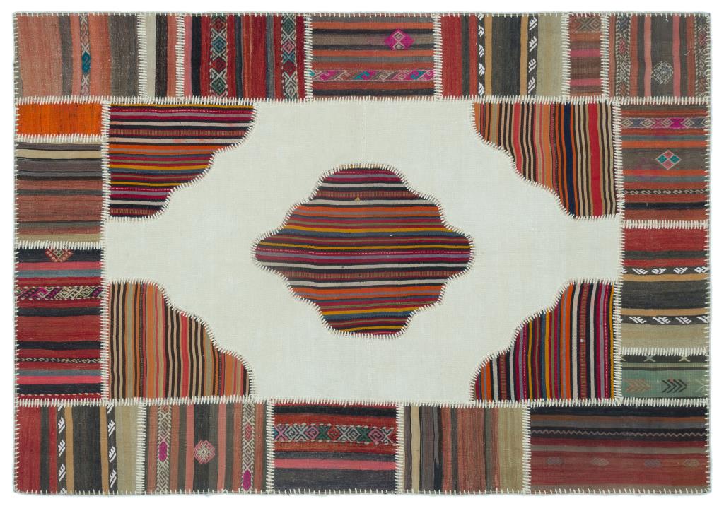 Apex Kilim Patchwork Unique Naturel 25363 159 x 228 cm