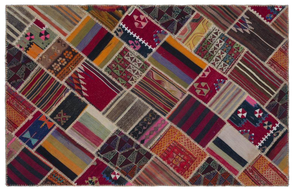 Apex Kilim Patchwork Unique Naturel 25522 155 x 238 cm