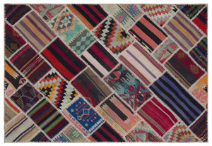 Apex Kilim Patchwork Unique Naturel 25529 160 x 236 cm