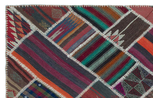 Apex Kilim Patchwork Unique Naturel 25533 156 x 242 cm