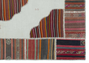 Apex Kilim Patchwork Unique Naturel 25575 161 x 227 cm