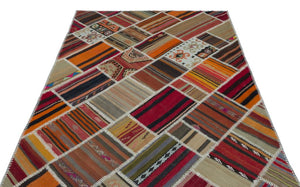 Apex Kilim Patchwork Unique Naturel 25577 160 x 238 cm