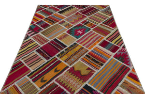 Apex Kilim Patchwork Unique Naturel 25587 157 x 234 cm