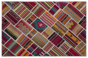 Apex Kilim Patchwork Unique Naturel 25587 157 x 234 cm