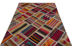 Apex Kilim Patchwork Unique Naturel 25589 157 x 230 cm