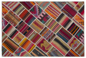 Apex Kilim Patchwork Unique Naturel 25589 157 x 230 cm